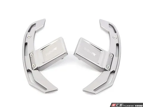 MMX Performance Billet Aluminum Shift Paddle Set - Titanium Silver