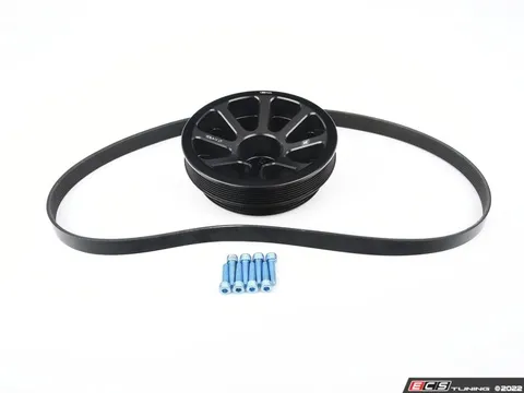 Integrated Engineering IE Audi 3.0T Crank Pulley Upgrade Kit - 188mm