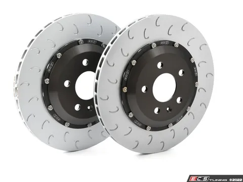 034Motorsport 2-Piece Floating Rear Brake Rotor Upgrade Kit (330x22)