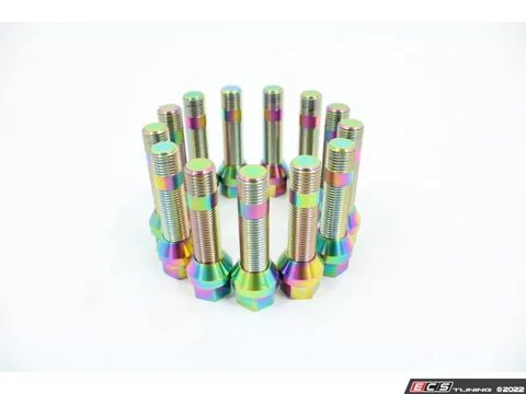 Vargas Turbo Technologies M14 Titanium Wheel Stud Kits