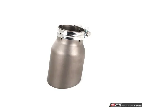ECS ECS "Ti.22" UNIVERSAL Exhaust Tip - 3.5" Titanium - Matte Finish - Priced Each