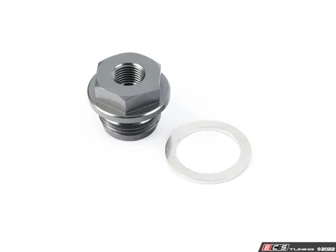 MMX Performance MMX Oil Pressure Gauge Adaptor - Dark Anthracite