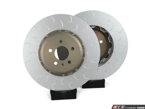 034Motorsport 2-Piece Floating Front Brake Rotor Upgrade Kit - B9/B9.5 RS5 & 4M/4M.5 Q7/Q8 (375x36)