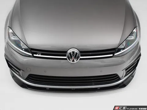 ECS MK7 Golf R Gloss Black Front Lip Spoiler (Version 2)