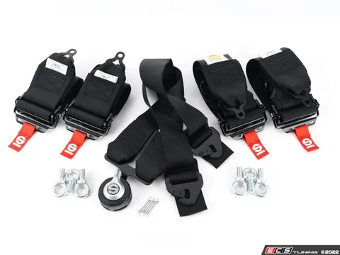 Sparco 6 Point Hans-Compatible Harness - Black