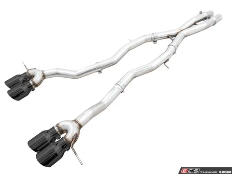 AWE AWE Track Edition Catback Exhaust - Diamond Black Tips