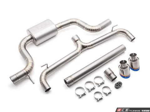CobbTuning MK7 GTI 3" COBB Cat-Back Exhaust System - Titanium