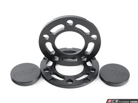 Turner Motorsport Turner BMW 10mm Front Wheel Spacer and Hub Extender Kit - Black
