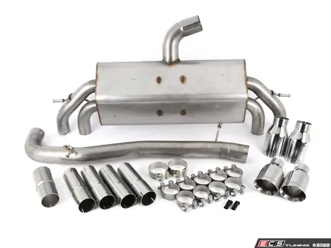 Milltek Sport Cat-Back Exhaust System - Non-Resonated - Race Version