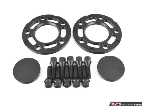 Turner Motorsport Turner BMW 10mm Front Wheel Spacer and Hub Extender Kit - Black