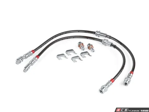 APR APR Braided Stainless Steel Brake Lines - Front