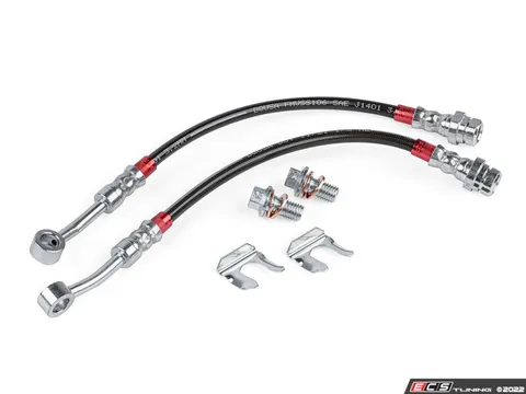 APR APR Braided Stainless Steel Brake Lines - Rear