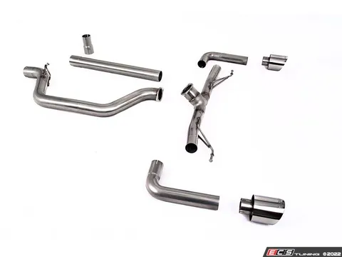 Milltek Sport MK8 GTI Race Catback Exhaust System (Loudest)