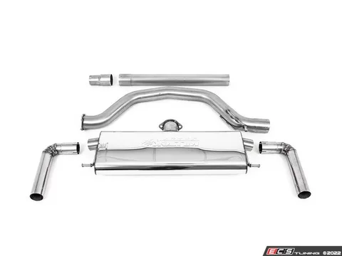Milltek Sport MK8 GTI Semi-Resonated Catback Exhaust System (Road+)