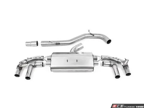 Milltek Sport MK8 R Semi-Resonated Catback Exhaust System (Road+)