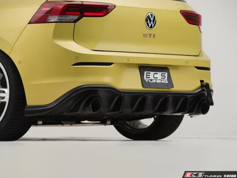 Doorbusters MK8 GTI Rear Diffuser - Textured Black - With FREE Hatch Spoiler Extension - Textured Black