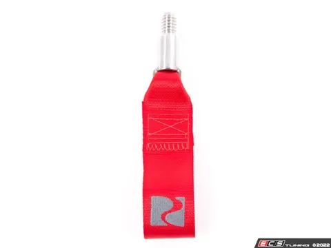 Rennline Strap Style Tow Hook - Red