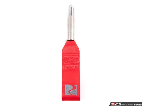 Rennline Strap Style Tow Hook - Red