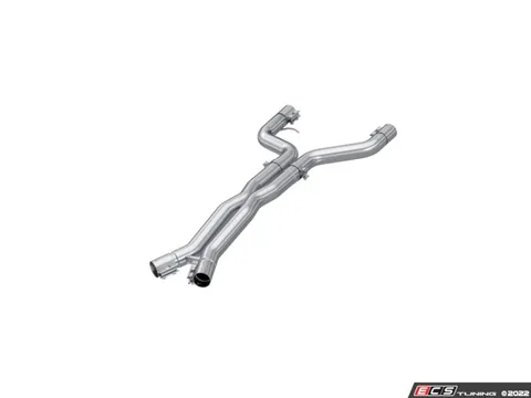 MBRP MBRP 21-23 BMW M4 G82 / M3 G80 3.0L T304 Stainless Steel 3in Resonator Bypass X-Pipe