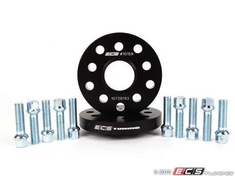 ECS ECS Wheel Spacer & Bolt Kit - 20mm With Ball Seat Bolts