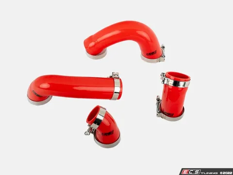ECS MK8 GTI Silicone Charge Pipe Coupler Kit - Red