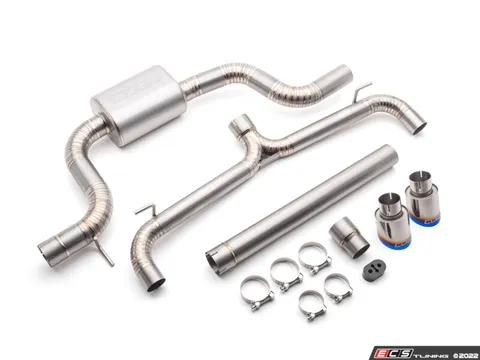 CobbTuning MK8 GTI 3" COBB Cat-Back Exhaust System - Titanium