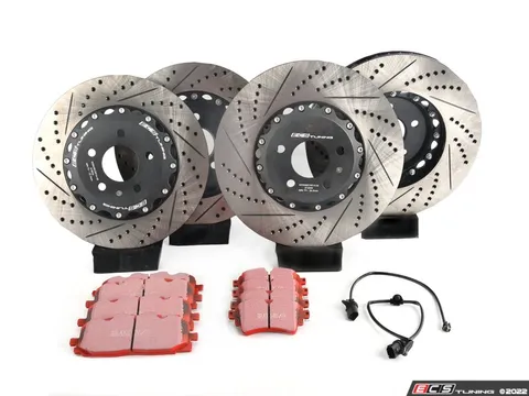 Assembled By ECS Front & Rear Performance Brake Service Kit - 2-Piece
