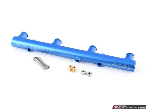 Precision Raceworks EA888.3 MPI Rail With Mounting Hardware - Blue