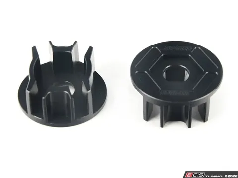 JH Motorsports Rear Differential Carrier Mount Insert Kit - Black