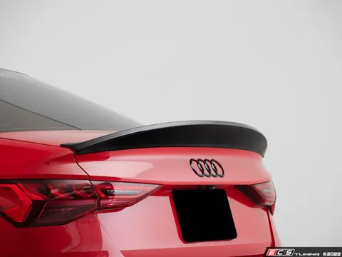 Doorbusters Audi 8Y RS3 Gloss Black Rear Diffuser With Gloss Black Trunk Spoiler
