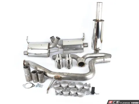 Milltek Sport 3" Cat-Back Exhaust System - Resonated