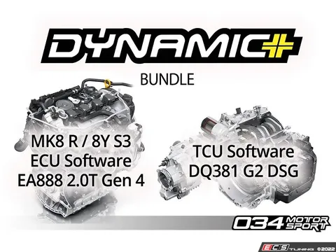 034Motorsport MK8 VW Golf R EA888.4 Dynamic+ Performance Software Package