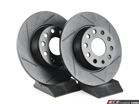 ECS Rear V5 Slotted Brake Rotors - Set (272x10)
