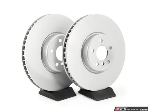 ECS Front V5 Plain Brake Rotors - Set (348x36)
