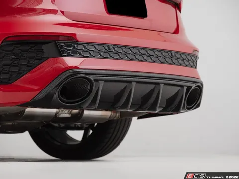 Doorbusters Audi 8Y RS3 Carbon Fiber Front Lip With Carbon Fiber Rear Diffuser