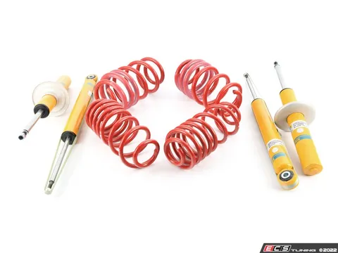 Assembled By ECS Cup Kit - H&R Super Sport Springs With Bilstein Sport Shocks