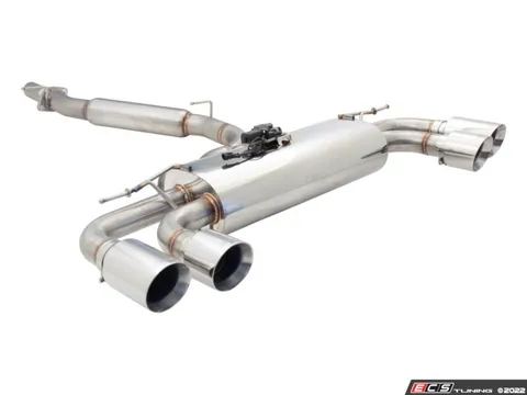 XForce 3" Varex Valved Cat-Back Exhaust System - 8V S3