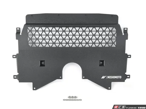Mishimoto 2021+ BMW G80 M3 Skid Plate, Engine, Wrinkle Black