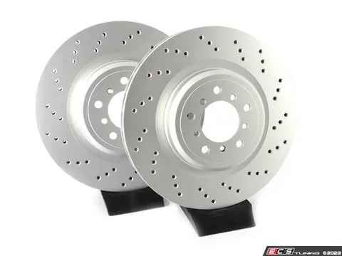 Assembled By ECS Front And Rear Performance Brake Service Kit