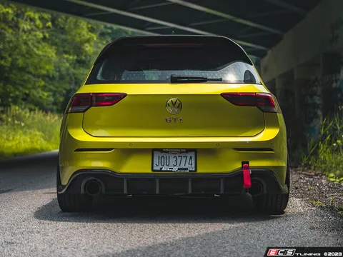 Doorbusters 1 - LEAVE SD - MK8 GTI Carbon Fiber Rear Diffuser - With FREE Carbon Fiber Hatch Spoiler Extension