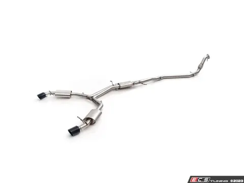 ECS Audi B9 A4 2.0T Non Valved Exhaust System - Cat Back