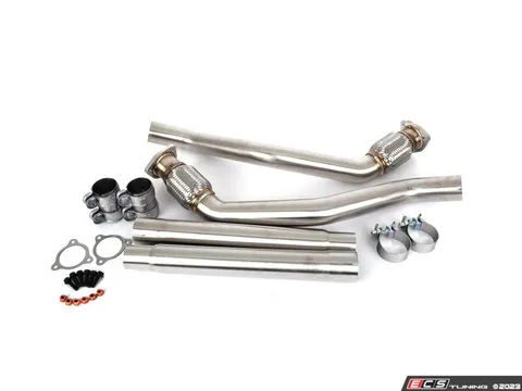 ECS B8 S4/S5/Q5 3.0T Downpipes With Resonator Deletes