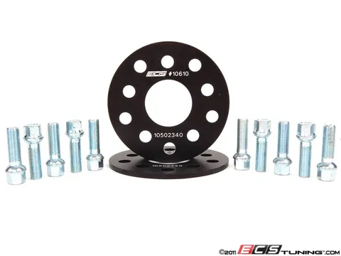 ECS ECS Wheel Spacer & Bolt Kit - 6mm With Ball Seat Bolts