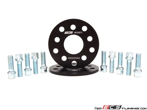 ECS ECS Wheel Spacer & Bolt Kit - 7mm With Ball Seat Bolts