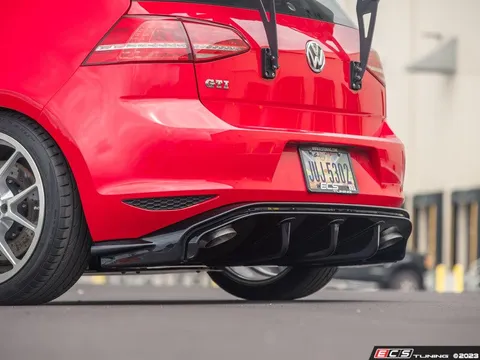 ECS MK7 GTI Functional Aerodynamic Rear Diffuser Kit