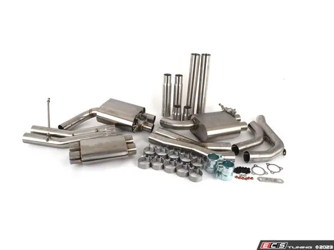 ECS Audi B8/8R SQ5 Downpipe Back Exhaust - Valved