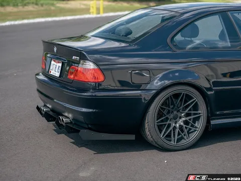 Doorbusters E46 M3 Street Flow Rear Diffuser With ABS High-Kick Trunk Spoiler