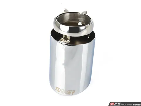 Turner Motorsport 3.5" Universal Mirror Chrome Swivel Exhaust Tip - Priced Each