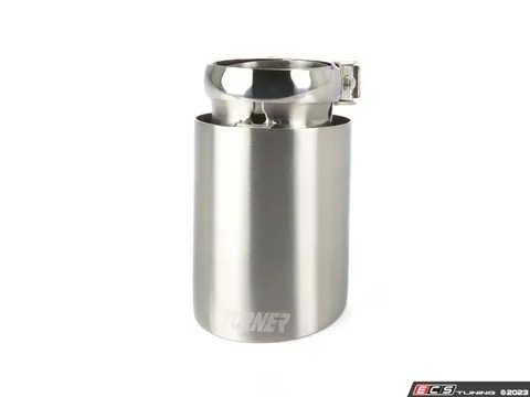 Turner Motorsport 3.5" Universal Brushed Aluminum Swivel Exhaust Tip - Priced Each
