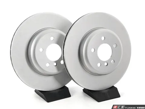 ECS Rear V5 Plain Brake Rotors - Set (345x24)